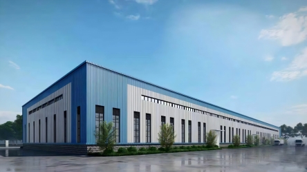 Steel structure warehouse